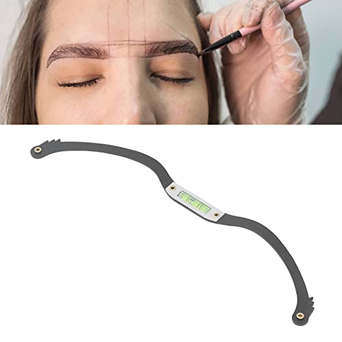 Eyebrow Line Marker Microblading Eyebrow Mapper Arch Microblading Eyebrow Mapper For Diy Measuring (Black)
