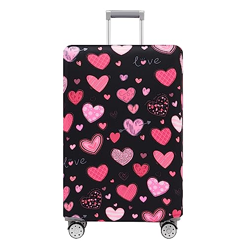 TRAVEL KIN Luggage Covers For Suitcase Tsa Approved,Suitcase Cover Protector Fit 18-32 Inch Luggage