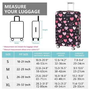 TRAVEL KIN Luggage Covers For Suitcase Tsa Approved,Suitcase Cover Protector Fit 18-32 Inch Luggage