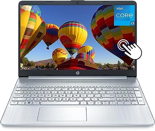 HP 2023 Newest Laptop, 15.6" Touchscreen Display, Intel i3-1115G4 Processor, 16GB RAM, 1TB SSD, 11 H Battery Life, Fast Charge, Bluetooth, Wi-Fi, HDMI, Windows 11 Home S, Bundle with JAWFOAL