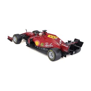 HNW 1/18 Bburago Model Car for 2020 SF1000 F1 5# Sebastian Vettel Diecast Model Car Official Formula 1 for Unisex Adult