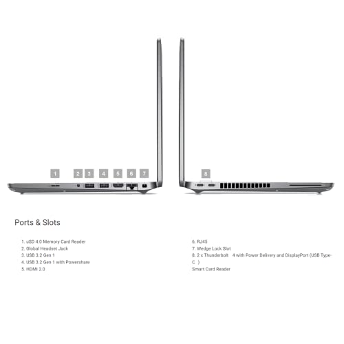 Dell Latitude 5000 Series 5430 Business Laptop, 14” FHD Display, Intel Core i5-1245U Processor, 64GB RAM, 2TB SSD, Wi-Fi 6, Backlit KB, FP Reader, RJ-45, HDMI, Windows 11 Pro, Silver