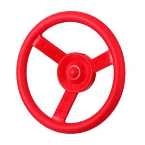 inoomp steering wheel parts outdoor swing outdoor play toys for kids round swing playground swing accessories wood backyard play set wheel park swing wheel replacement swing seat toys