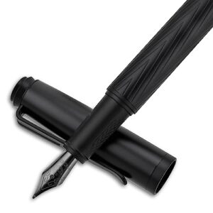cobee® luxury fountain pen, medium nib fountain pen calligraphy pen metal fountain pen smooth writing for men women school office writing drawing (0,5mm)
