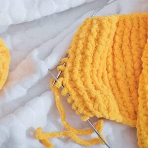 165G Crafting Woven Warm Home Tools DIY Crocheting Supplies Knitting Yarn Soft Velvet Yarn Chenille Yarn Craft Yarn for Knitting and Crochet