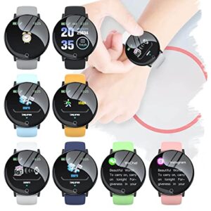 Byikun Smart Watch Answer/Make Calls, 119S Fashion Smart Sports Watches Slim Waterproof, Smartwatch That Can Call and Text, Android Smart Watch for iPhone Compatible, Heart Rate/Sleep Monitor Watch