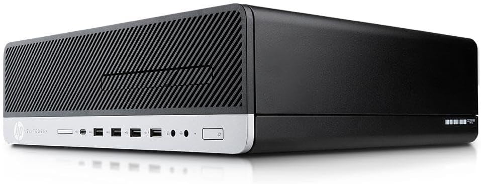 HP EliteDesk 800 G3 Small Form Factor PC (with RGB Keyboard), Intel i7 6700 up to 4.0 GHz, 32GB DDR4, 1TB SSD, 500GB HDD, 4K Support, WiFi, BT, DP, Win 10 Pro (Renewed)