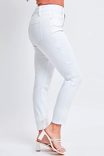 Women's Vintage Dream High Rise Skinny Jeans, White, 08