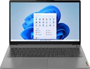 lenovo ideapad 3i 15.6" fhd touch laptop, 11th gen intel core i5-1135g7 processor(4.2ghz), 8gb memory 512gb ssd storage, intel iris x graphics, bluetooth, wi-fi, windows 11, arctic grey, w/galimu