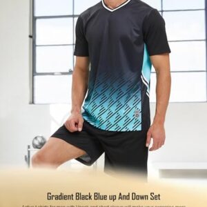 6 Pack Gym Shirts for Men Workout Set Athletic Clothes Outfits Gym Active Athletic Basketball Running Shirts Shorts