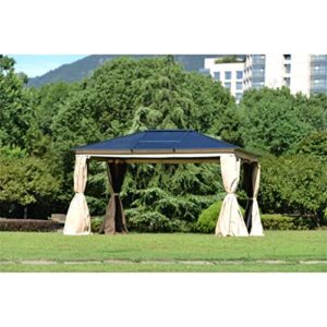 Walnut Practical Outdoor Storage Shed Outdoor Shed is Available in A Variety of Sizes for Multipurpo