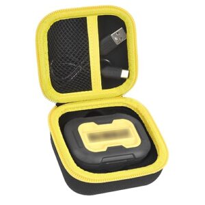 earbud case compatible with dewalt true wireless bluetooth tws headphones, storage holder for jobsite pro-x1 wireless earphone, headset charging box & accessories pouch organizer - bag only