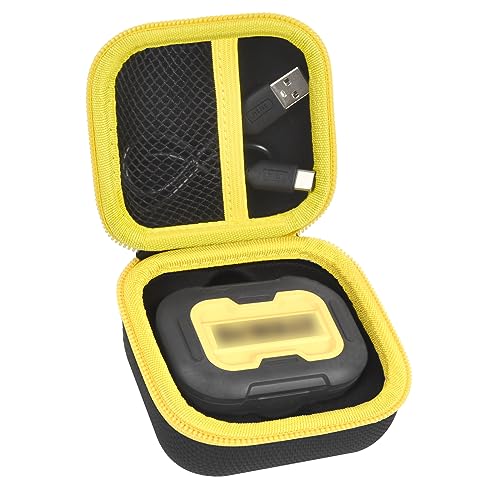 Earbud Case Compatible with DEWALT True Wireless Bluetooth TWS Headphones, Storage Holder for Jobsite Pro-X1 Wireless Earphone, Headset Charging Box & Accessories Pouch Organizer - Bag Only