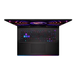 MSI Raider GE78HX 17" 240Hz QHD+ Gaming Laptop Computer, 13th Gen Intel Core i9-13950HX, NVIDIA GeForce RTX 4090 16GB GDDR6, 64GB DDR5-5600 RAM; 2TB NVMe SSD, Windows 11 Pro, 13VI-086US - Dark Grey