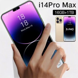 Hot New i14 Pro Max 6.7inch 16GB + 1TB Original 5g Smartphone Android LET Camera HD Screen face ID Global Version Mobile Phone