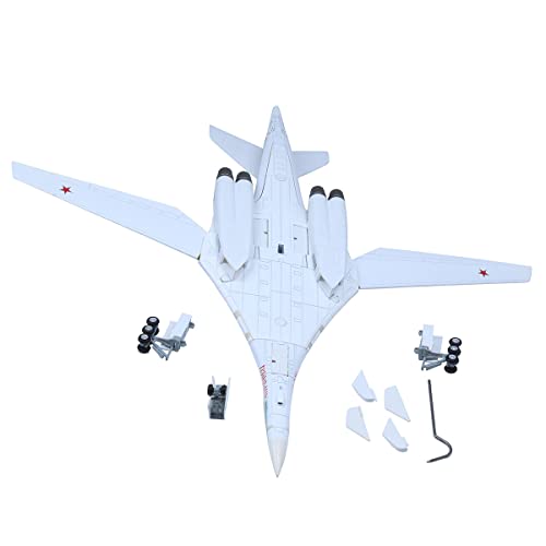 Udnorbay 1/200 Scale Tu-160 Strategic Bomber Plane Model Military Fighter Diecast Model