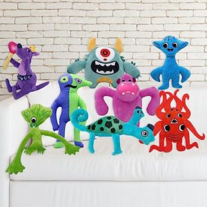 KELADIYA Garten of Banban Plush Toy,Monster Horror Stuffed Figure Doll, Suitable for Gifts to Fans and Friends(4PCS)