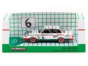 240 turbo #6 gianfranco brancatelli winner macau guia race (1985) "hobby64 series 1/64 diecast model car by tarmac works t64-050-85mgp06