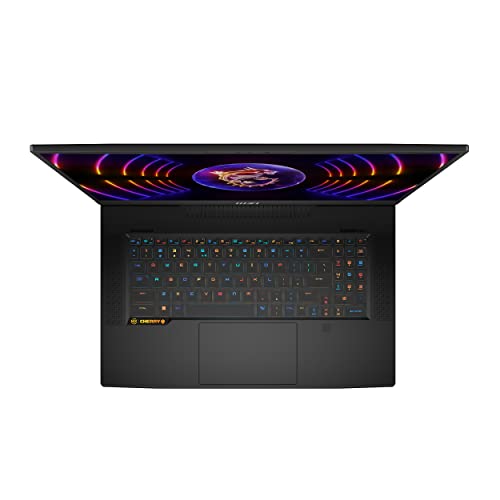 MSI Titan GT77HX 17.3" Gaming Laptop Computer, 13th Gen Intel Core i9-13980HX Processor, NVIDIA GeForce RTX 4090 16GB GDDR6, 128GB DDR5 RAM, 4TB SSD, Windows 11 Pro - Core Black