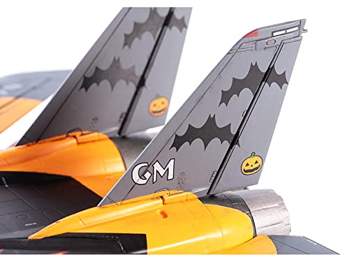 Grumman F-14D Tomcat Fighter Plane Ace Combat Pumpkin Face 1/72 Diecast Model by JC Wings JCW-72-F14-011