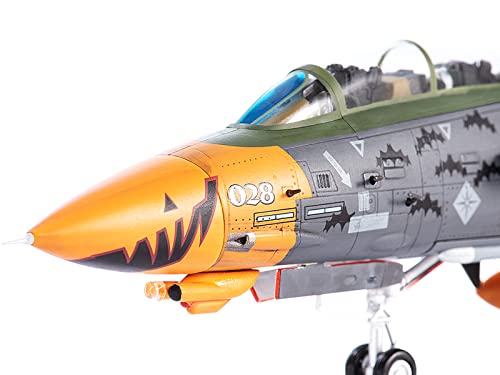 Grumman F-14D Tomcat Fighter Plane Ace Combat Pumpkin Face 1/72 Diecast Model by JC Wings JCW-72-F14-011