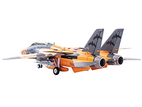 Grumman F-14D Tomcat Fighter Plane Ace Combat Pumpkin Face 1/72 Diecast Model by JC Wings JCW-72-F14-011