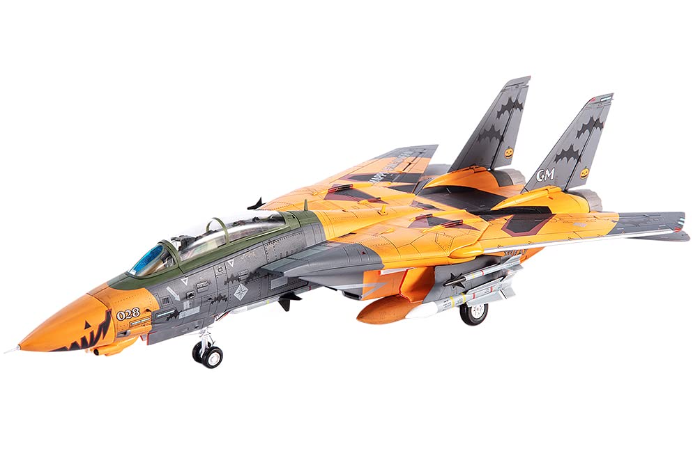 Grumman F-14D Tomcat Fighter Plane Ace Combat Pumpkin Face 1/72 Diecast Model by JC Wings JCW-72-F14-011