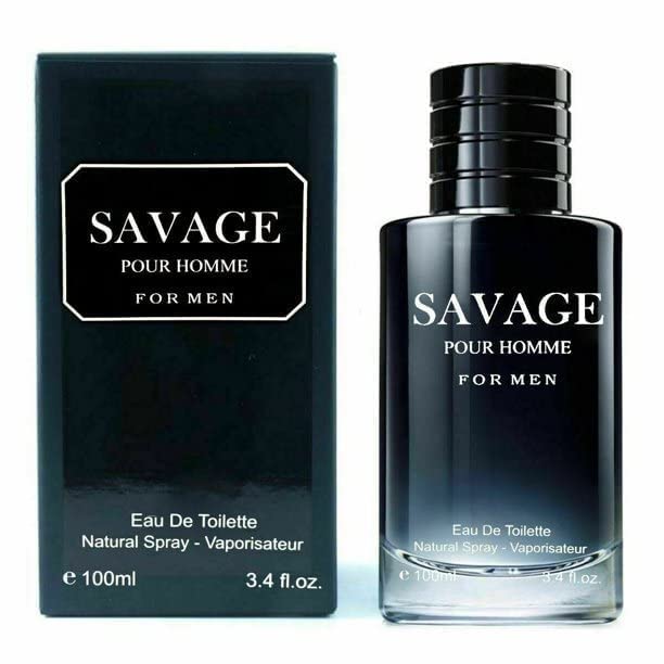 Savage for Men- 3.4 Oz Men's Eau De Toilette Spray. Men's Casual Cologne