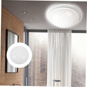 DOITOOL 5pcs Ceiling Lamp Shade LED Light Mask Drum Pendant Light Round Lamp Shade Glass Light Cover Replacement Hanging Light Cover Alabaster Glass Shade Ceiling Lampshades Lighting Decor