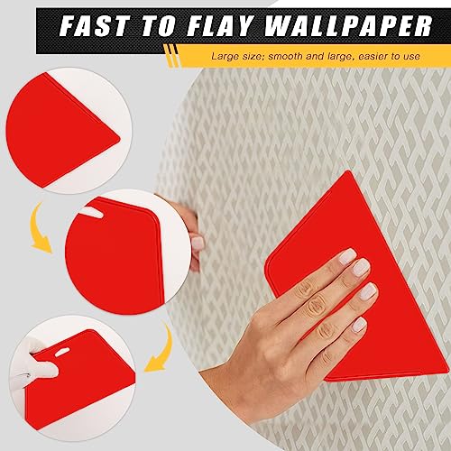 WRAPXERPT Wallpaper Tools Wallpaper Smoothing Tool Kit with Felt Squeegee for Vinyl Backsplash Tile,Bathroom,Window Film Application