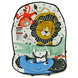 replacement part for fisher-price baby bouncer - hby77 ~ replacement seat cover/pad ~ fun jungle theme print