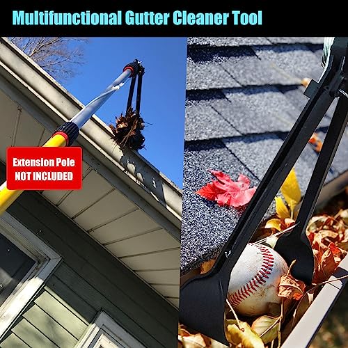 Gutter Cleaning Tools, Cleaning Roof Leaf Tools, Leaf Cleaning Tool, Ground Gutter Cleaner, Roof Gutter Cleaning Tool, Gutter Extension Rain Gutter Cleaners from the Ground