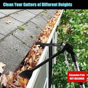 Gutter Cleaning Tools, Cleaning Roof Leaf Tools, Leaf Cleaning Tool, Ground Gutter Cleaner, Roof Gutter Cleaning Tool, Gutter Extension Rain Gutter Cleaners from the Ground