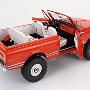 1972 Chevy K5 Blazer, Orange - Acme A1807711-1/18 Scale Diecast Model Car