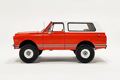 1972 Chevy K5 Blazer, Orange - Acme A1807711-1/18 Scale Diecast Model Car