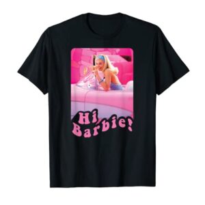 Barbie The Movie: Hi Barbie Car T-Shirt