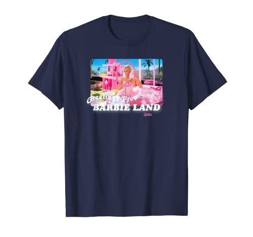 Barbie The Movie: Greetings From Barbie Land T-Shirt