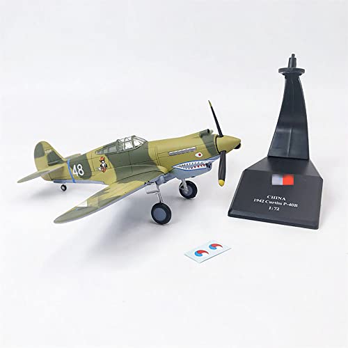 Warhawk Curtiss P-40 Hells Angel 1/72 Diecast Aircraft Model (48)