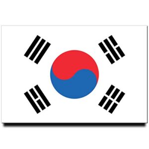 south korea flag fridge magnet seoul travel souvenir