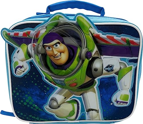 Fast Forward Kid's Licensed POP-OUT 16" Backpack With Lunch Box Combo Set (Toy Story)