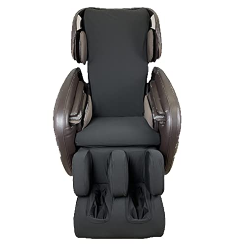 FBKPHSS Full Body Shiatsu Massage Chair Cover, Dust Protection Massage Chair Cover Stretch Fabric Zero Gravity Recliner Chair Cover for All Types of Massage Chairs,Black,Full Body