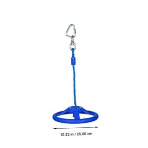 BESPORTBLE Ninja Wheel Kids Exercise Equipment Toddler Indoor Swing Kids Workout Equipment Jungle Gym Accessories Gym Monkey Wheel Outdoor Gym Exercise Handle Grip Outdoor Hanging Ring Child