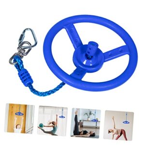 BESPORTBLE Ninja Wheel Kids Exercise Equipment Toddler Indoor Swing Kids Workout Equipment Jungle Gym Accessories Gym Monkey Wheel Outdoor Gym Exercise Handle Grip Outdoor Hanging Ring Child