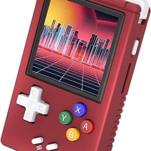 RG Nano Retro Handheld Game Console,RG Nano Portable Game Mini Aluminum Alloy with 1.54 Inch IPS Screen,rg Nano with 64G TF Card Pre-Installed 5405 Games Supports Clock Hi-fi Speaker