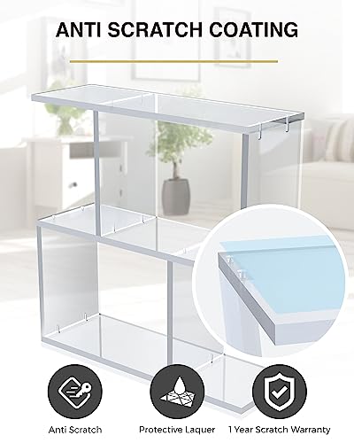 Acrylic Side Table, Acrylic Table, Acrylic Furniture, Acrylic Coffee Tables for Living Room, Acrylic End Table, Arteriors, Ghost Table, Arylic Desk, Clear Furniture, Acrylic Bed Table