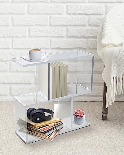 Acrylic Side Table, Acrylic Table, Acrylic Furniture, Acrylic Coffee Tables for Living Room, Acrylic End Table, Arteriors, Ghost Table, Arylic Desk, Clear Furniture, Acrylic Bed Table