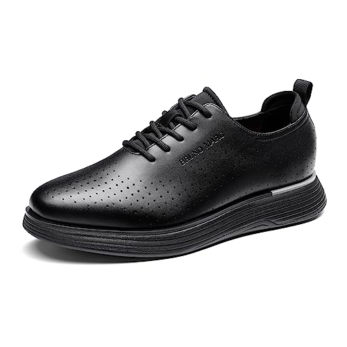 Bruno Marc Men's Dress Sneakers Oxfords Casual Shoes,Black,Size 12,SBOX2318M