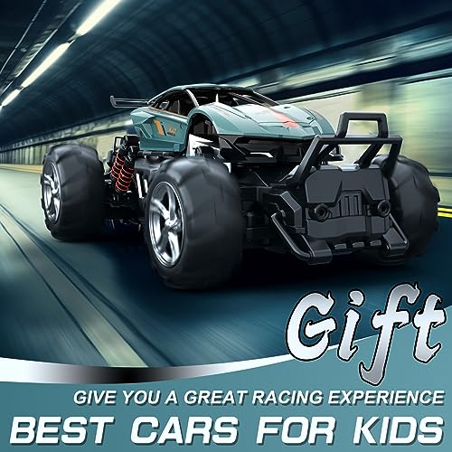 GUOKAI Remote Control Truck,2.4GHz Big RC Cars for Adults Kids,1:12 Scale Toy Cars Hobby Grade RC Cars with Rechargeable Batteries,Present Birthday Gifts for Boys and Girls