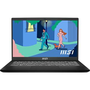 EXCaliberPC 2023 MSI Modern 15 B7M-223US Enthusiast (Ryzen 7 7730U, 16GB RAM, 2TB NVMe SSD, UMA, 15.6" FHD, Windows 11 Pro) Professional Laptop