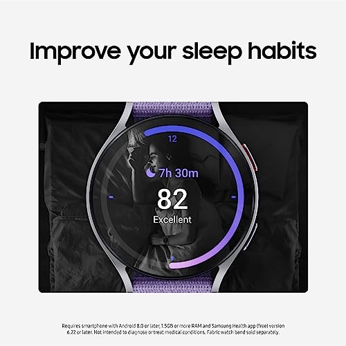 SAMSUNG Galaxy Watch 6 40mm LTE Smartwatch w/ Fitness Tracker, Personalized HR Zones, Advanced Sleep Coaching, Heart Monitor, BIA Sensor, Biggest Screen, US Version, Gold